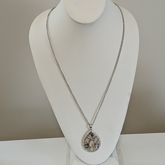 Charming Charlie Jewelry - Multicolored Rhinestone Necklace